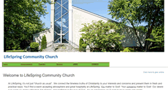 Desktop Screenshot of discoverlifespring.com